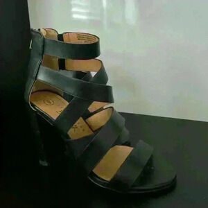 Streetwear Society Woman’s Black Heels Size  6